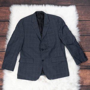 Michael Kors Wool Tartan Multi Plaid Sport Jacket Blazer